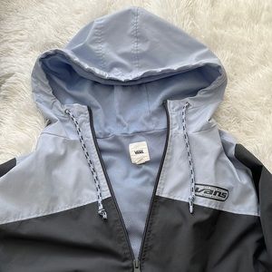 Womens Vans zip up windbreaker